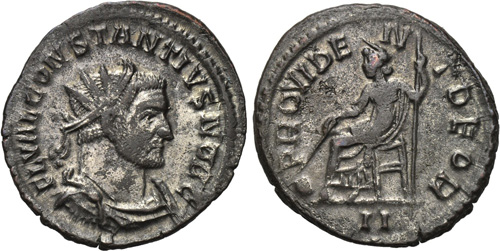 constantius ist roman coin antoninianus